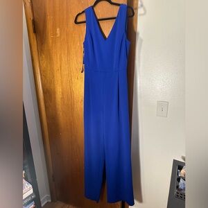 Royal blue jumpsuit